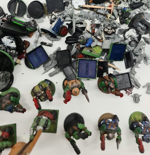 Ork Boyz Army and Bits Space Orcs Orks Warhammer 40K pintado - Imagen 6 de 6