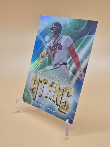 2024 Topps Update Ronald Acuna Jr. Stratospheric Stars Card No. SS-3 - Picture 2 of 7