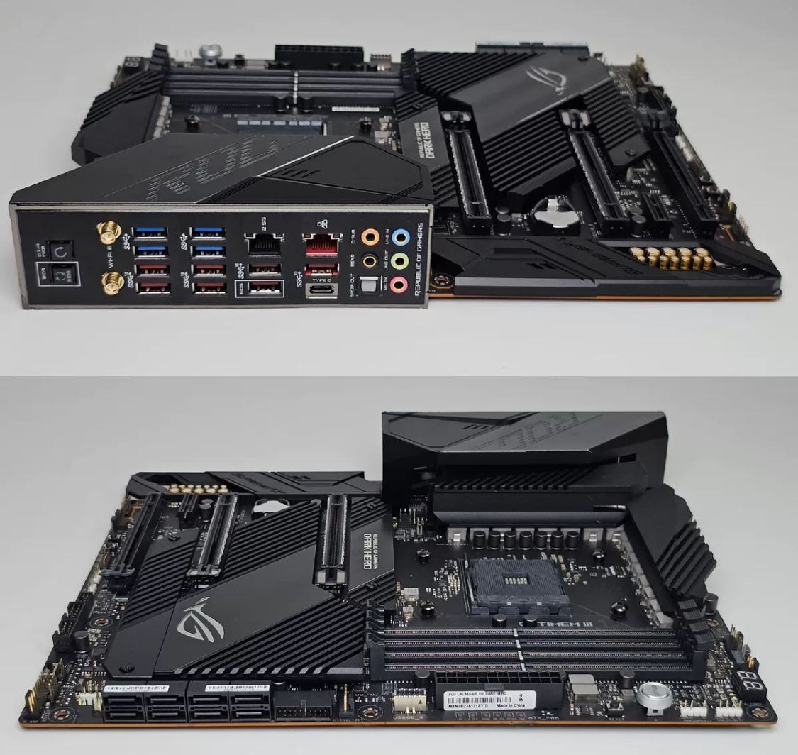 ASUS X570 ROG Crosshair VIII Dark Hero AM4 AMD ATX ASUS X570 ROG Crosshair VIII Dark Hero AM4 AMD ATX