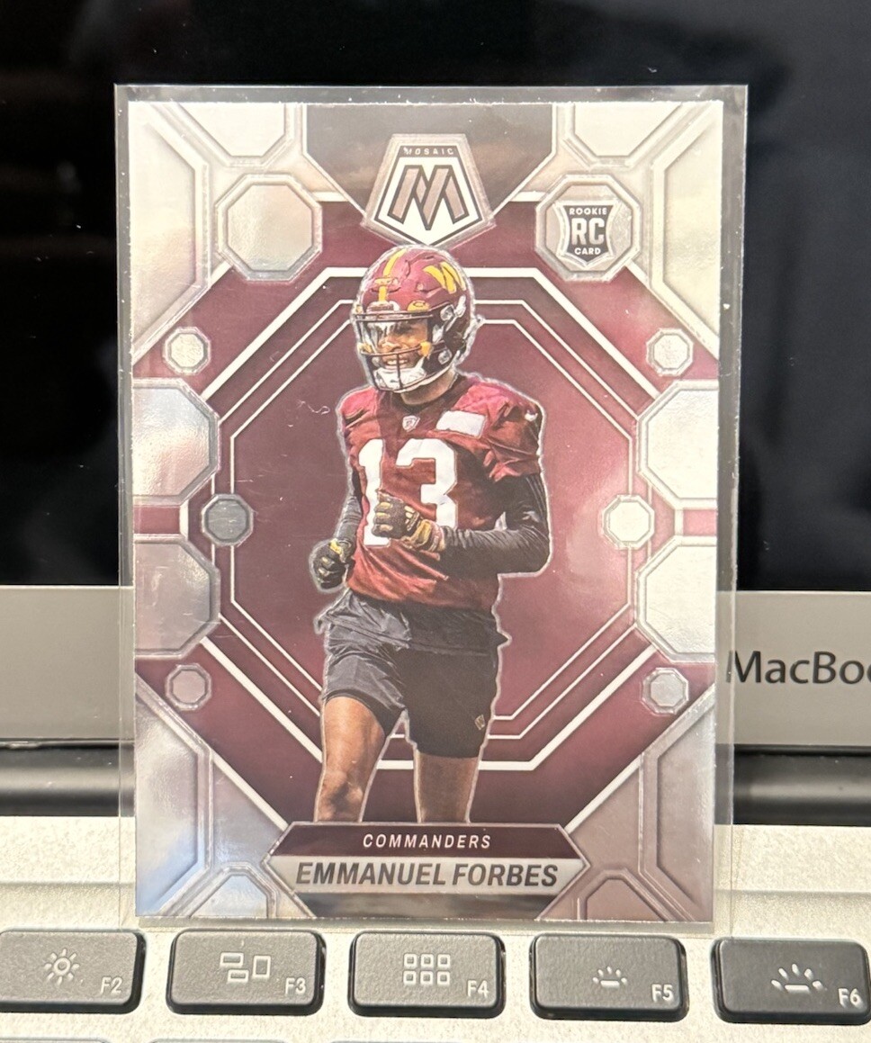 Emmanuel Forbes 2023 Mosaic #319 Commanders Rookie RC