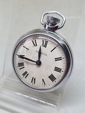 Vintage Ingersoll pocket watch working c1960 B1