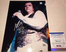 Meatloaf Bat Out Of Hell Rocky Horror Picture Show Signed 8x10 Photo E1