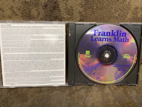 Sanctuary Woods Franklin learns math computer CD educational ages 4 to 7 - Picture 4 of 5