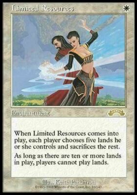 Limited Resources ~ Exodus [ EX ] [ Magic MTG ]