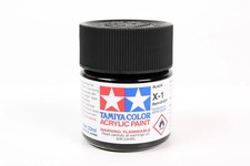 TAM81001 Tamiya Acrylic X-1 Gloss Black 23ml