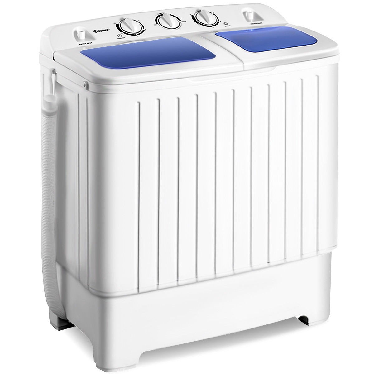 Costway Portable Mini Washing Machine Washer Compact Twin Tub 20 lbs Spin
