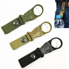 Webbing Buckle Hook Water Bottle Holder Clip Outdoor Military Nylon EDC Climb Ca