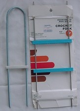 Boye Vintage Adjustable Hairpin Lace Crochet Loom Packaging 2" fixed, Set Of 2