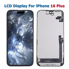 For Apple iPhone 16 Plus 6.7" LCD Display Touch Replacement Screen Full Assembly