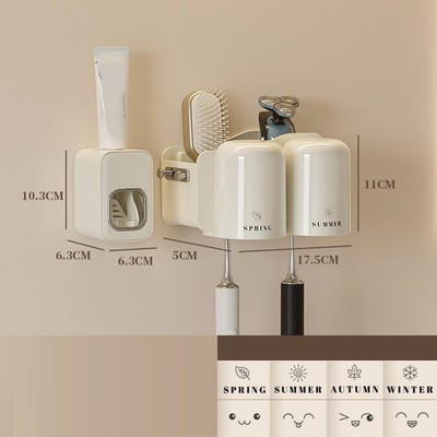 Zahnbürstenhalter mit Easy Clean Design für Dentalhygiene Essentials