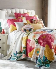 Levtex Grandiflora Quilt Set, King