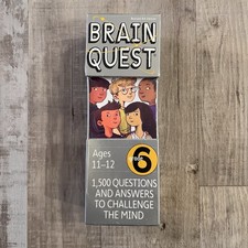 Brain Quest Grade 6 Ages 11-12 1500 Questions and Answers To Challenge The Mind