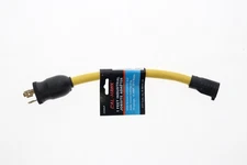 Cal-Hawk CZAILP 1-Foot Heavy Duty Industrial Female/Male Plug Adapter 125V