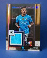 2024-25 Topps Museum UEFA Savinho Meaningful Relic /299 Man City Patch