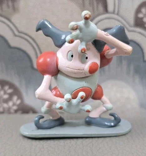 Vintage Pokemon 1999 TOMY Mr. Mime Mini-Figure Nintendo