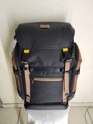 TUMI Alpha Bravo Expedition Flap Backpack Black Onix New With Tags