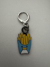 The Woobles Blue Pierre Penguin Fries McDonald's Monopoly Charm Limited