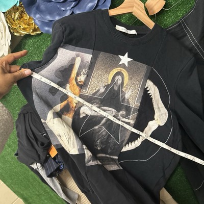 Givenchy Paris Women's Black Madonna Shirt Sweatshirt Xs | eBay