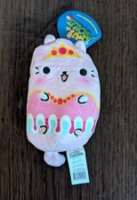 Cats vs Pickles 192 Tiara Purple Bag Series Beanbag Plush 4" Pink Princess