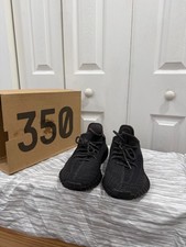 adidas Yeezy Boost 350 V2 Black Lace Up Low T...
