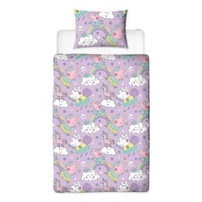 Peppa Pig Bedtime Single Duvet Quilt Cover  Pillowcase Children's Official