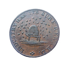 ROYAUME-UNI 1/2 penny token 1795