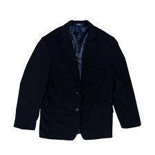 Izod Boys Black Suit Jacket Size 16