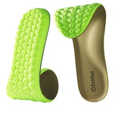 Sneaker Insoles Replacement,Comfortable Women US 8.5-9 Men 7.5-8, Beige