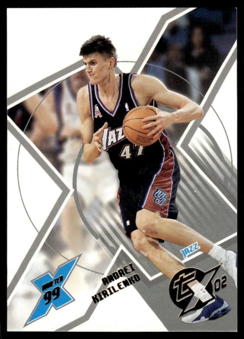 2002-03 Topps Xpectations Xtra Xcitement Andrei Kirilenko Rookie 75/99 Utah Jazz