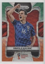2018 Panini Prizm World Cup Green & Orange Wave Prizm Nikola Kalinic #232 w9b