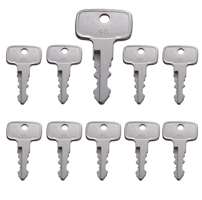 10PC Fits Sakai 974 Roller Asphalt Compactor & Compaction Equipment Keys