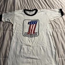 Vintage 1970s Harley Davidson Champion Blue Bar Shirt BEAUTIFUL SHITT