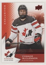 2020 Upper Deck Team Canada Juniors Hlinka Exclusives /250 Connor McClennon z6b
