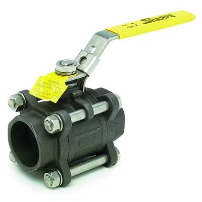 Sharpe Valves 4351002000 1/2'' Socket Carbon Steel Ball Valve Inline