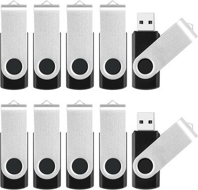 8GB Flash Drive 10 Pack Bulk USB Flash Drives, USB2.0 Thumb Drive USB Stick for 