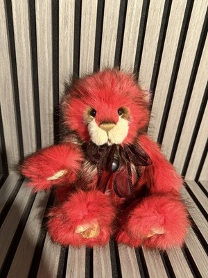Charlie Bears CHERRY PIE - SECRET COLLECTION, exklusiv brandneu alle Etiketten