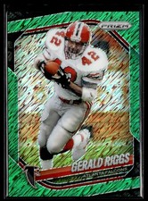 2025 Panini Prizm Shimmer Green Gerald Riggs 4/5 #117