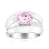 Cavill Silberring 925 Sterling Kunzit 1,445Ct Oval Rosa Damen Schmuck