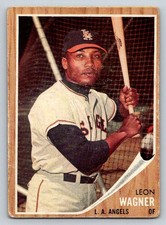 1962 Topps #491 Leon Wagner Low Grade (ref 215434)