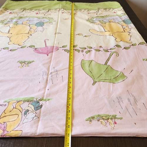 CLASSIC POOH 100% Cotton FULL/DOUBLE DUVET COVER Rare Winnie The Pooh 86"×76" - Picture 16 of 19