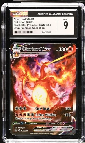 Charizard VMAX SWSH261 - CGC 9 MINT - HOLO