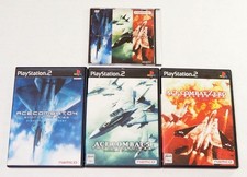 PS2 Lot 3 Ace Combat 04 5 ZERO (PlayStation 2) Japan Version - pre owned -