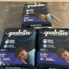 Goodnites Boys' Nighttime Bedwetting Underwear - XL - 63ct 95-120 LBS