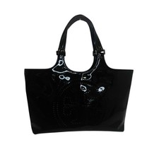 Vintage Tory Burch Black patent leather tote