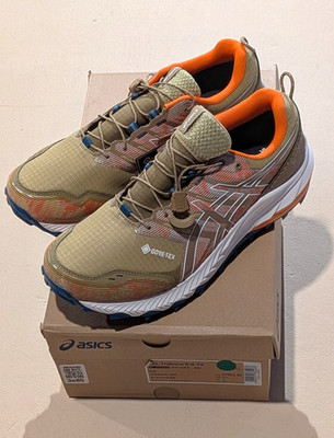 New - ASICS Gel-Trabuco 9 Gore-Tex COSTS F/Ce Sand US men's 9.5