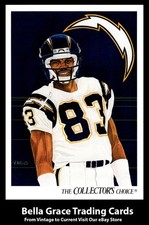 1991 Upper Deck Anthony Miller #79 San Diego Chargers Collectors Choice NFL 