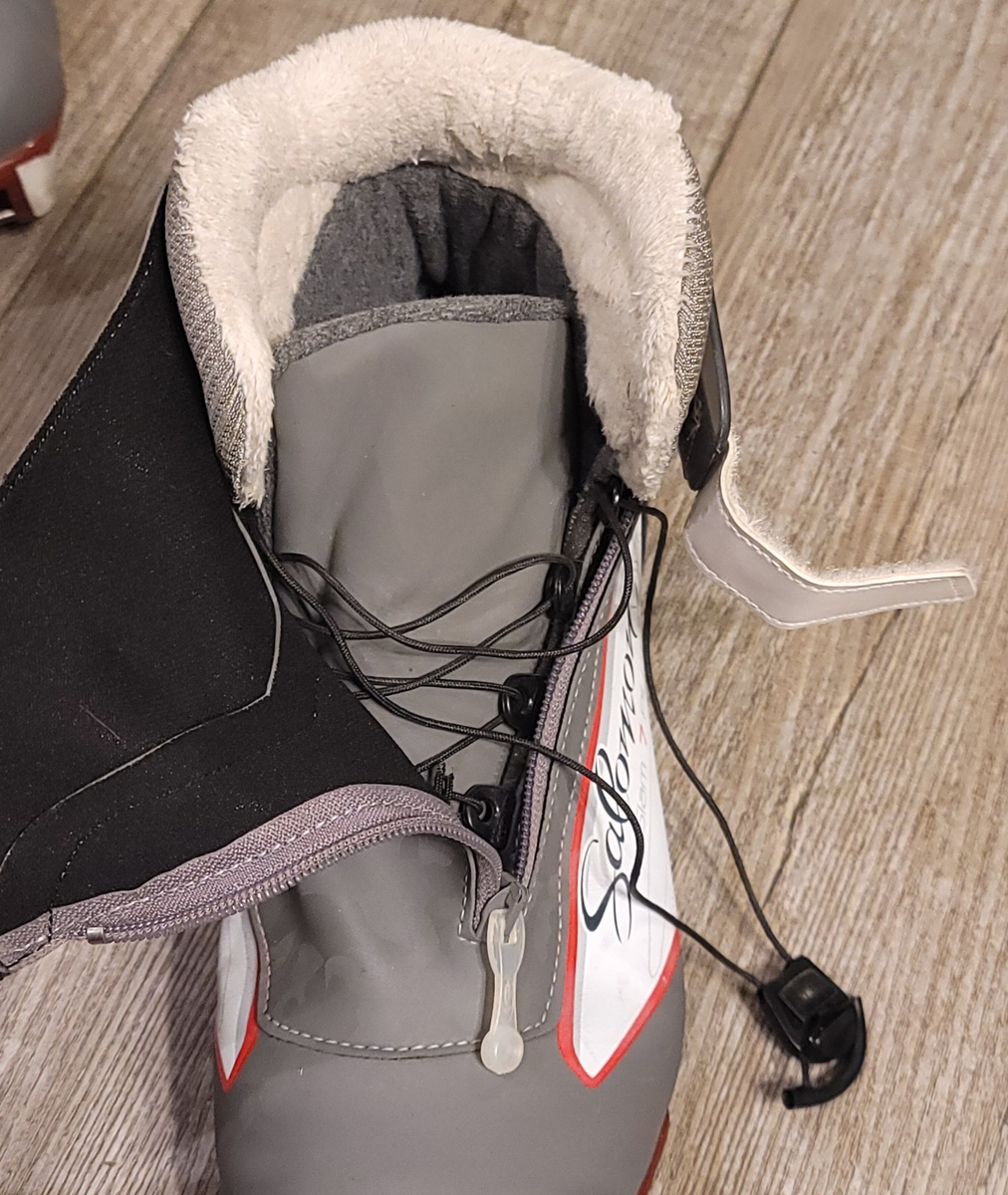 SALOMON Siam 7 SNS Pilot XC Cross Country SKI Boots Slam US 9 Gray