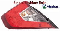 Abakus 117-1923L-LD-AE Heckleuchte Links RüCklicht Hecklicht RüCkleuchte