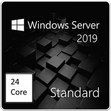 Microsoft Windows Server 2019 Standard, 24 Core License, User CAL Choice