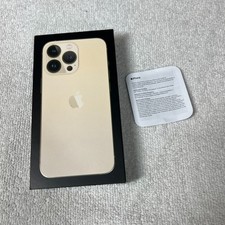 Apple iPhone 13 PRO 128GB Gold EMPTY BOX ONLY No Phone Included